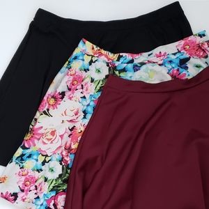 Lot of 3 Skater Skirts